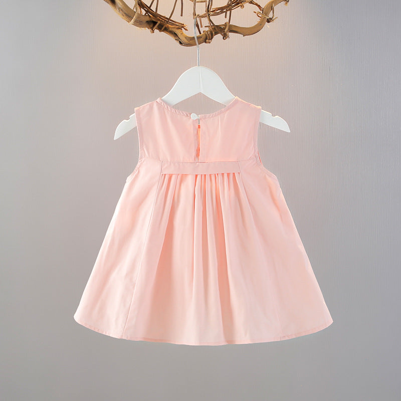 Children's Summer Fashionable Clothing Vest Sleeveless Princess Children's Dress