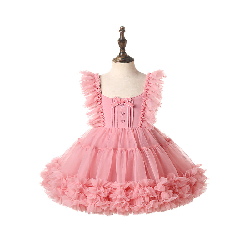 Children's Pop Skirt Lolita Princess Pettiskirt British Children's Dress