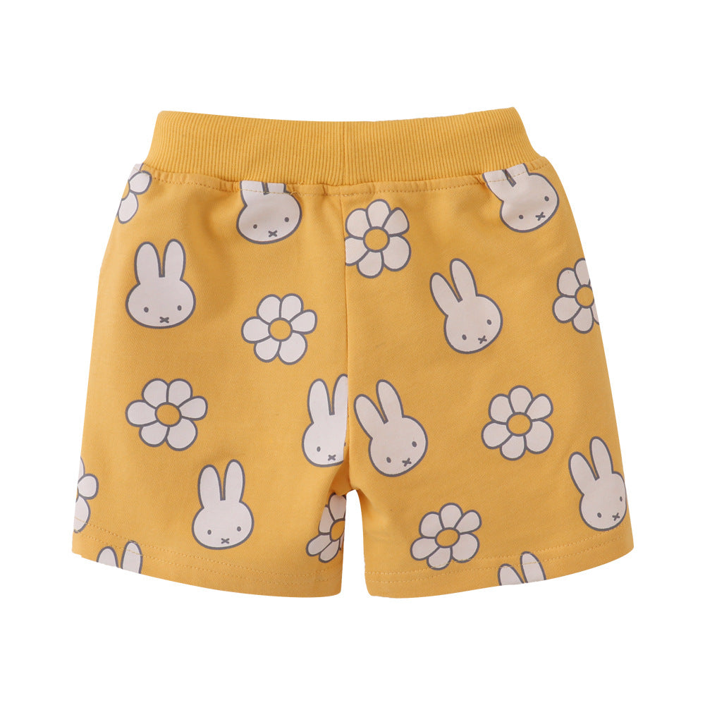 Children's Summer Shorts Boys Casual Cartoon Clothing Children's Pants