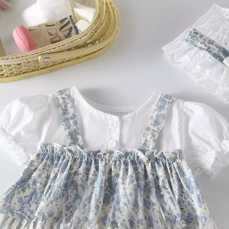 Summer Wear Dress Born Princess Braces Jumpsuit, Climbing Suit