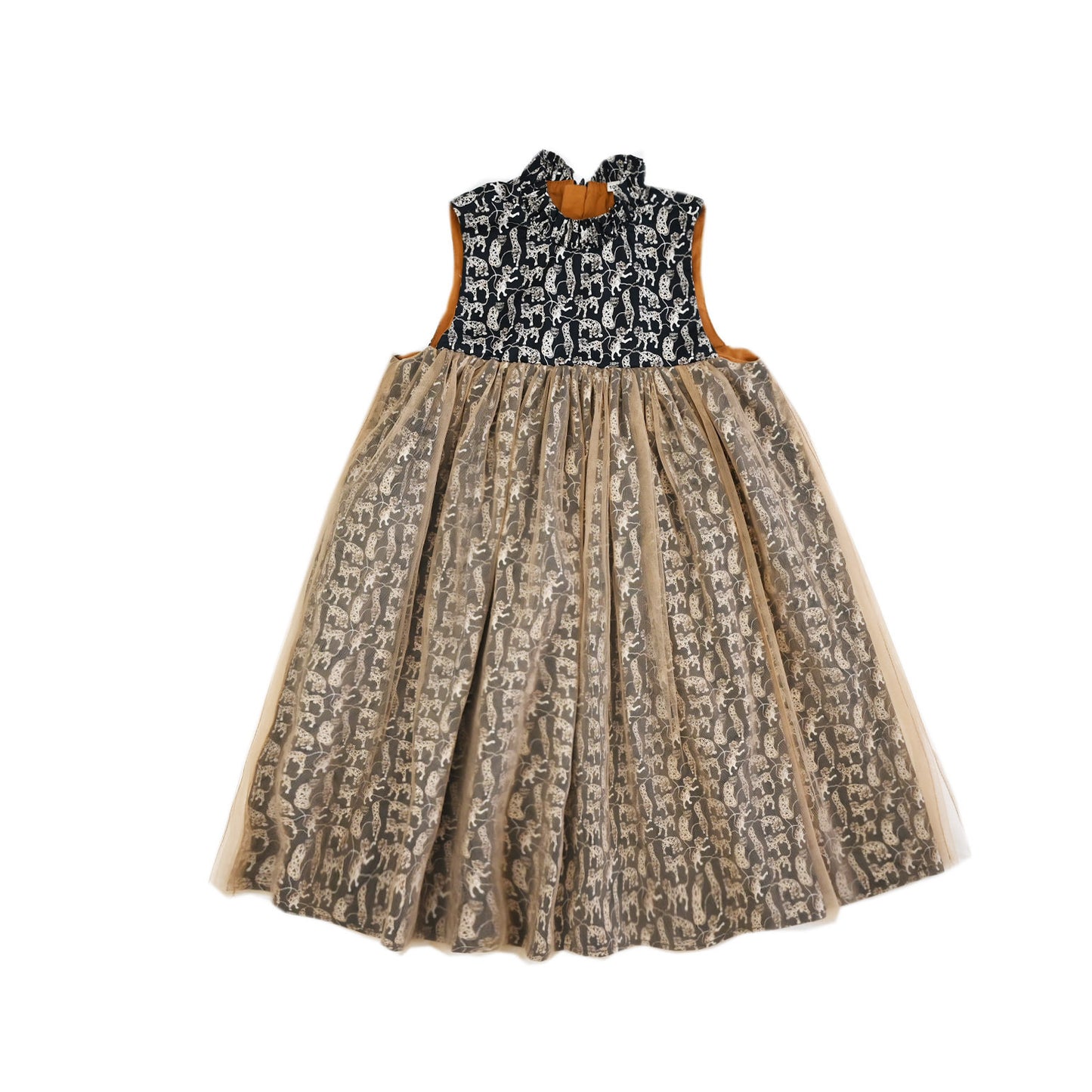 Clothes Princess Tulle Skirt Holiday Cotton Children's Dress