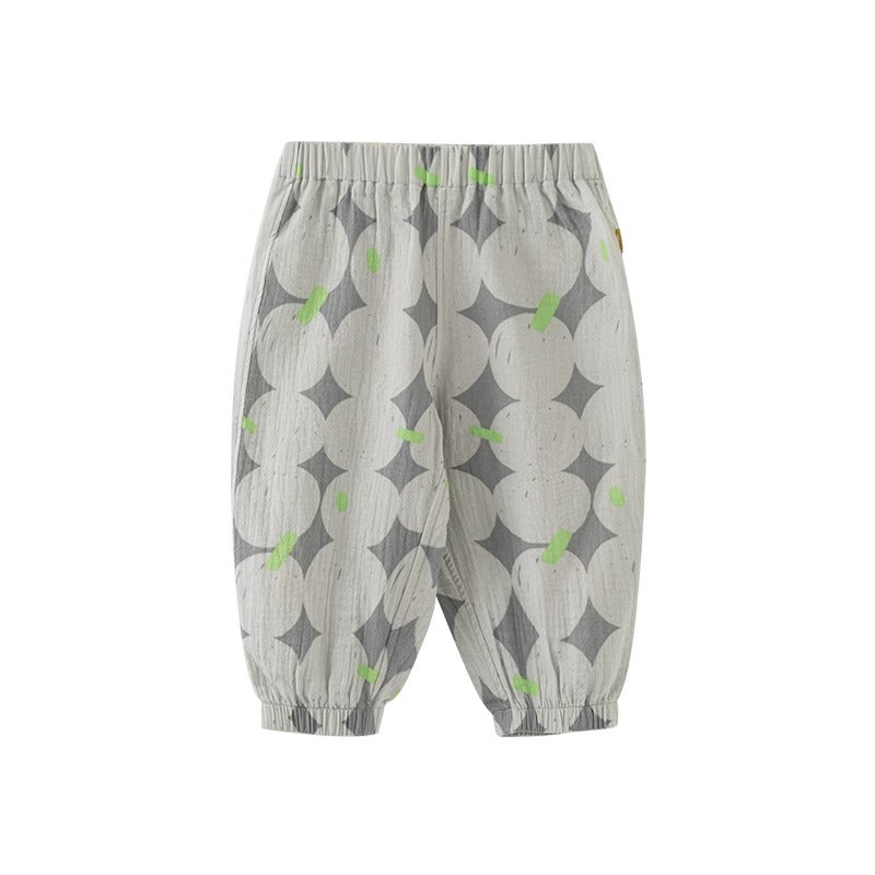 Men's & Children's Summer Lightweight Trousers Breathable Loose Thin Children's Pants