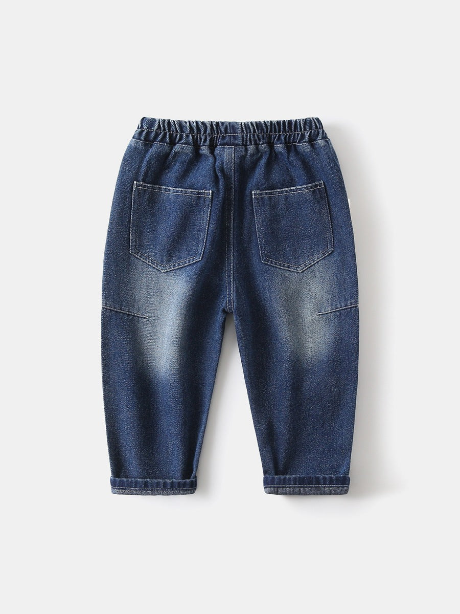 Children's Denim Trousers Fashionable Jeans Tide Children's Pants