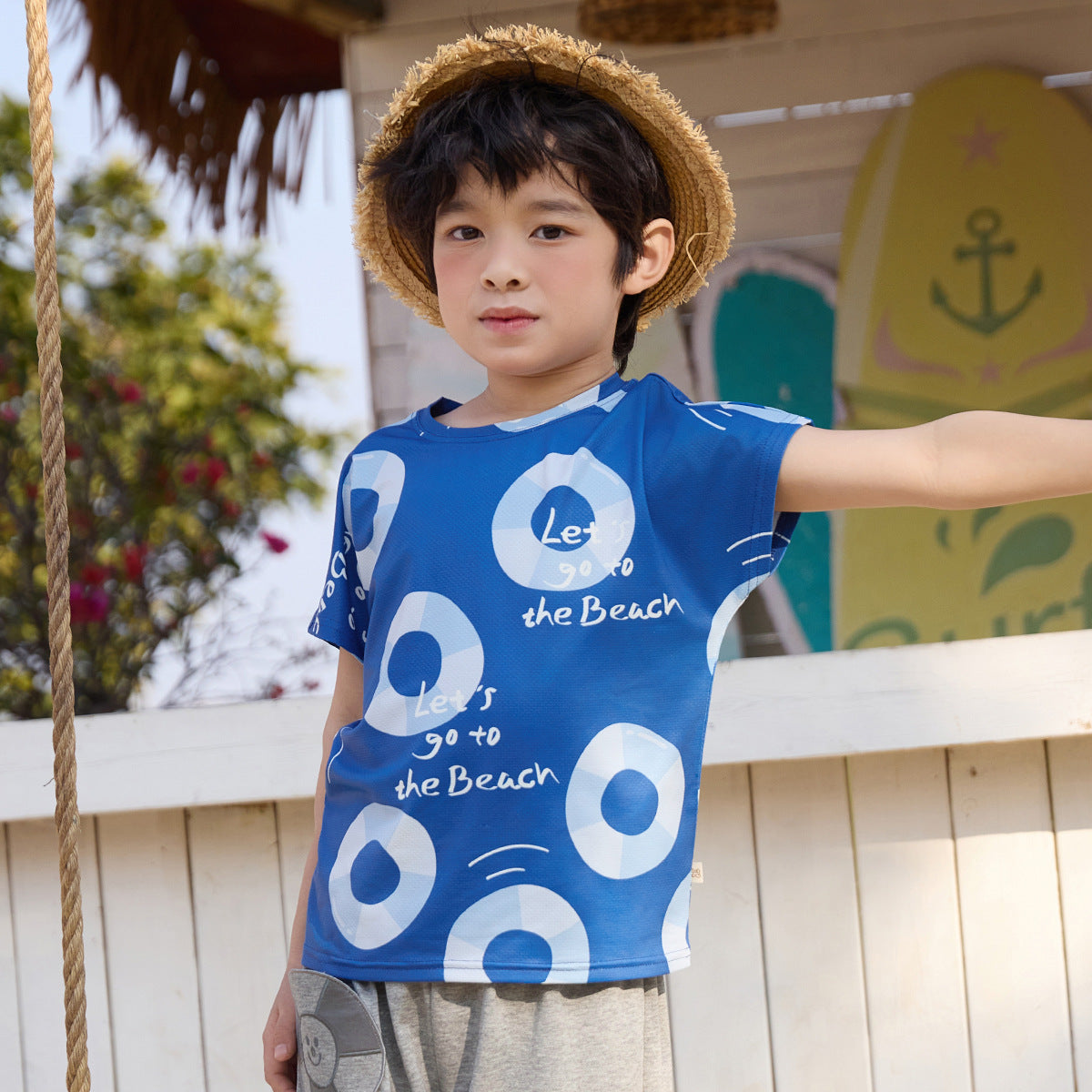 Children's Clothing Summer Short-sleeved Sun Protection Shirt Clothes For Babies Half-length Children's T-shirt