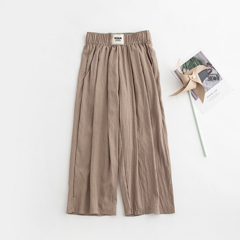Children's Summer Thin Trousers Big Clothes Children's Pants