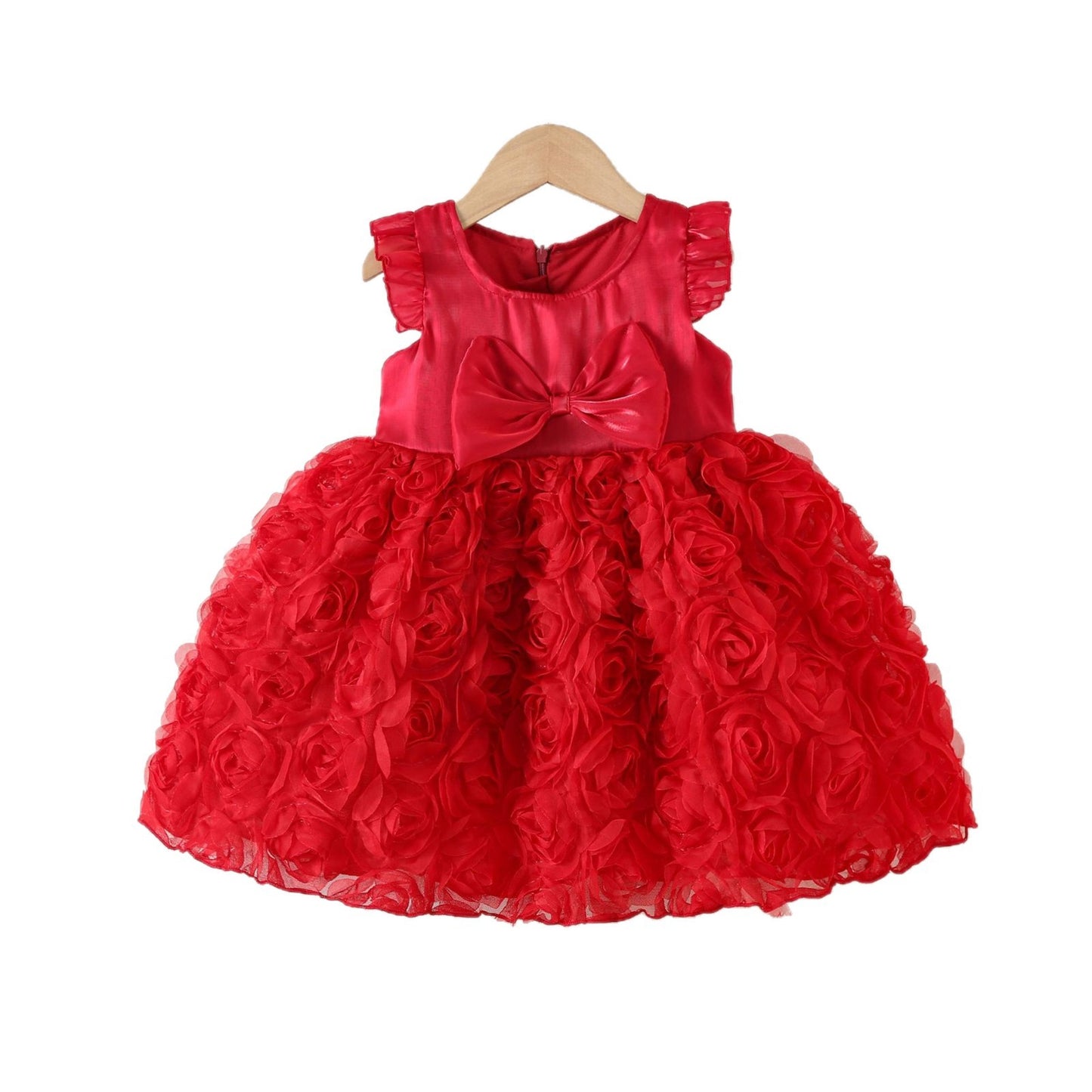 Children's Summer Western Style Lace Mesh Vest Children's Dress