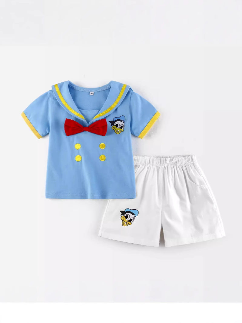 Children's Clothing Cotton Boys Suits Role Playing Donald Duck Clothes Children's Suit