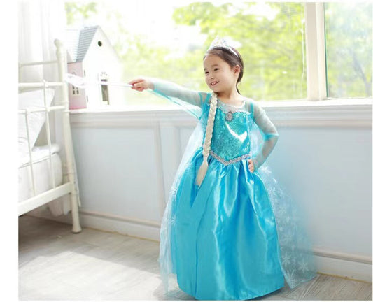 Versatile Children's Summer Frozen Princess Elsa Children's Dress