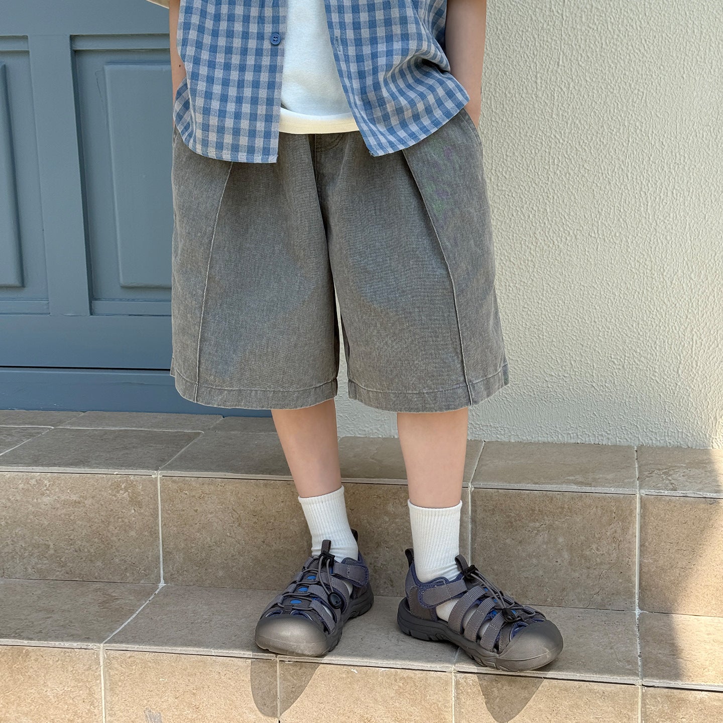 Children's Clothing For Boys Korean Casual Loose Simple Soft Breathable Sweat Children's Pants
