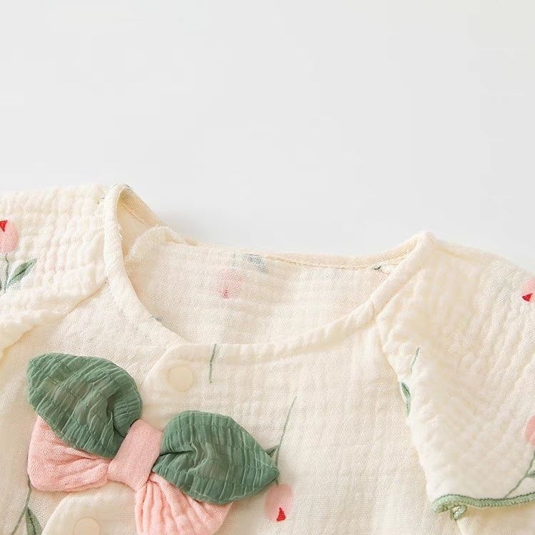 Clothes For Babies Autumn Born Thin Bodysuit Super Cute First Jumpsuit, Climbing Suit