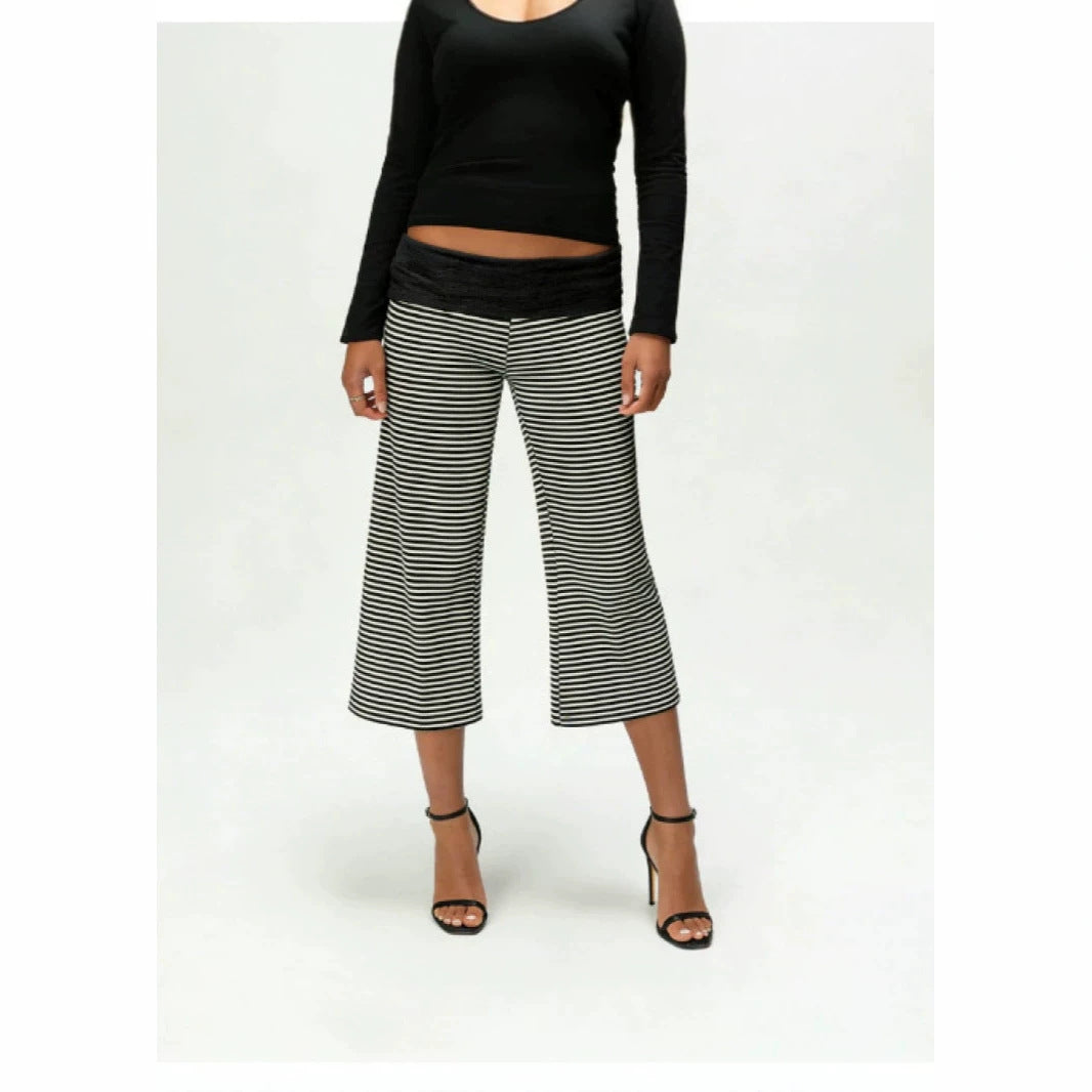 Women's Summer Vacation Loose Fashion Trend Cropped Casual Pants