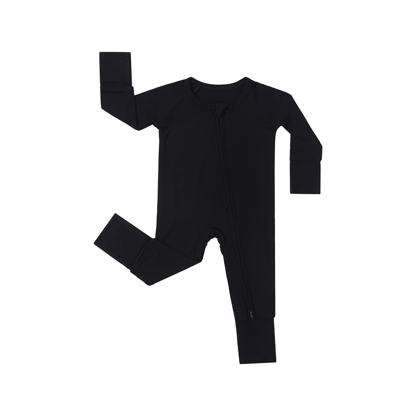 Bamboo Fiber Jumpsuits Romper Candy Color Long Sleeve Double Zipper Jumpsuit, Climbing Suit