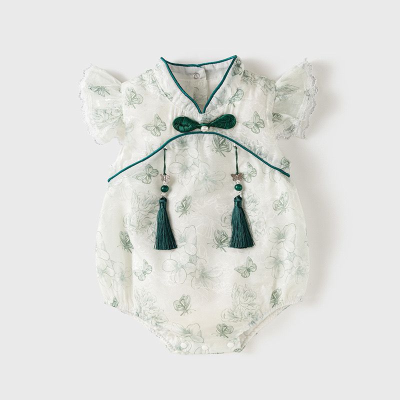 Summer Chinese Style Jumpsuit Princess Triangle Rompers Super Jumpsuit, Climbing Suit