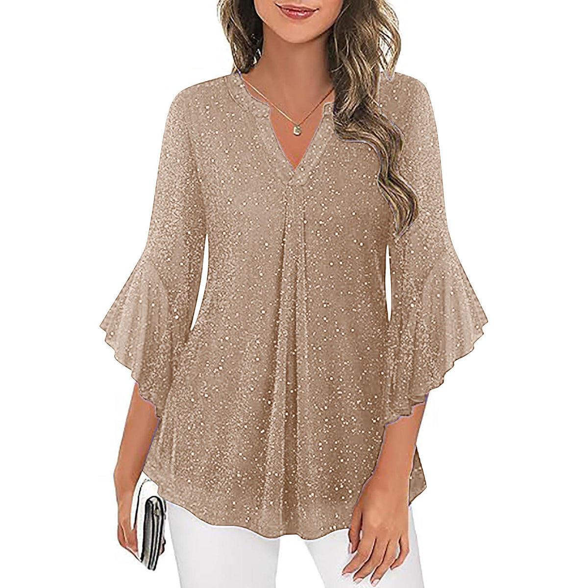 Women's Sier String Mesh Loose Summer Colors Tops