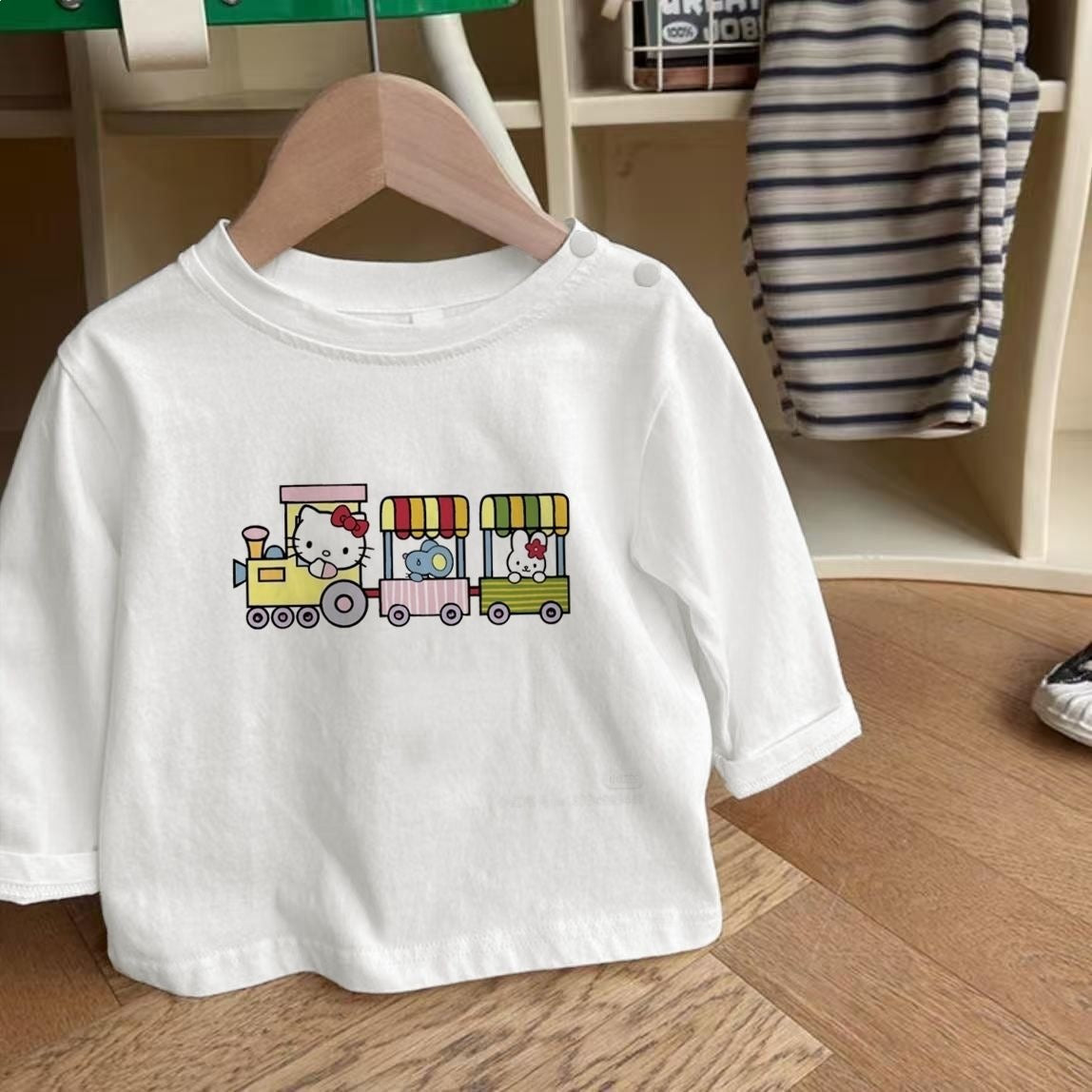 Children's Long-sleeved Clothing Autumn Toddler Top Tide Children's T-shirt