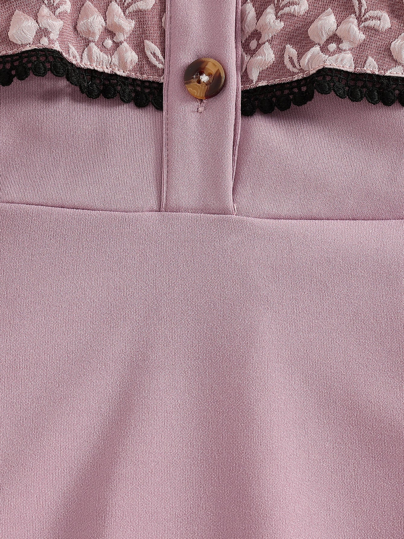 Purple Lace Long Sleeve Doll Collar Bow Children's Dress