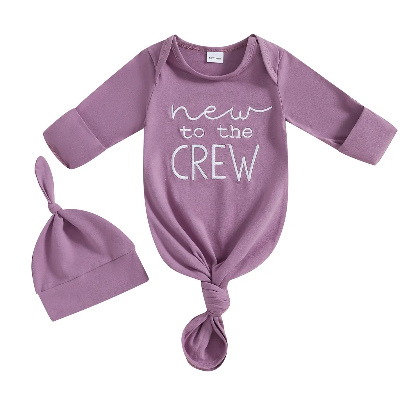 Sleeping Bag Jumpsuit Letter Embroidered Hat Born Jumpsuit, Climbing Suit