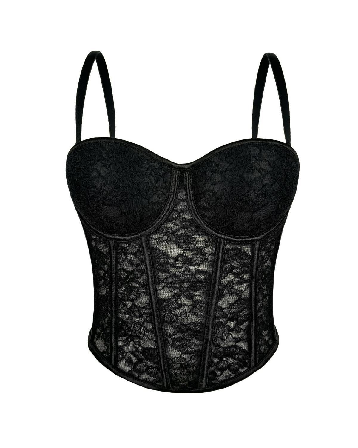 Fishbone Bra Push Up Sexy Pure Desire With Chest Pad Small Vest/suspenders/tube Top