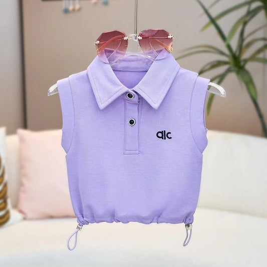 Children's Fashionable Stylish Sweet Cool Korean Style Thin Casual Children's Suit