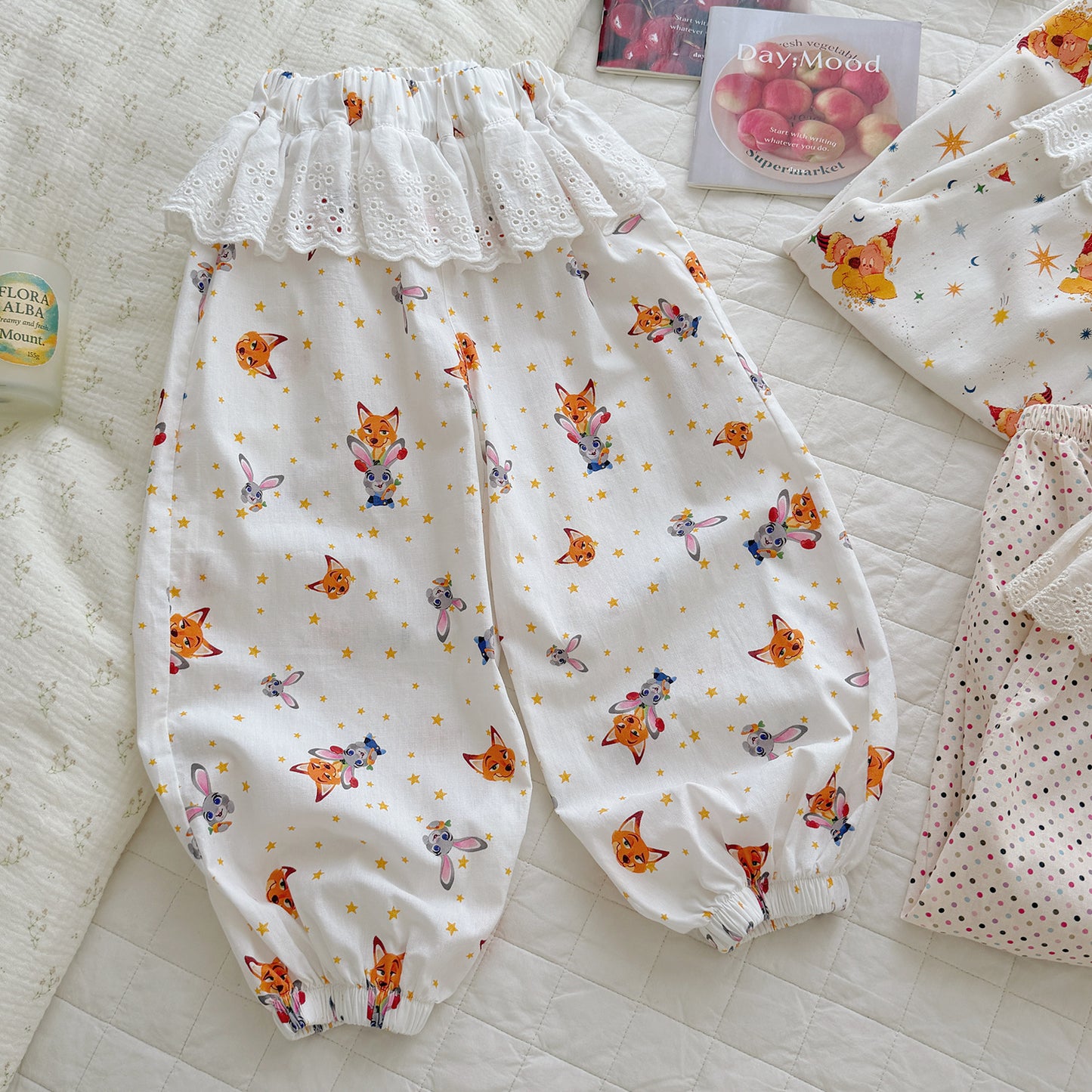 Children's Cotton Digital Printing Waist Plus Super Children's Pants