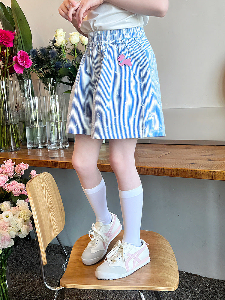 Children's Hot Loose Knee Length Bermuda Big Children's Pants