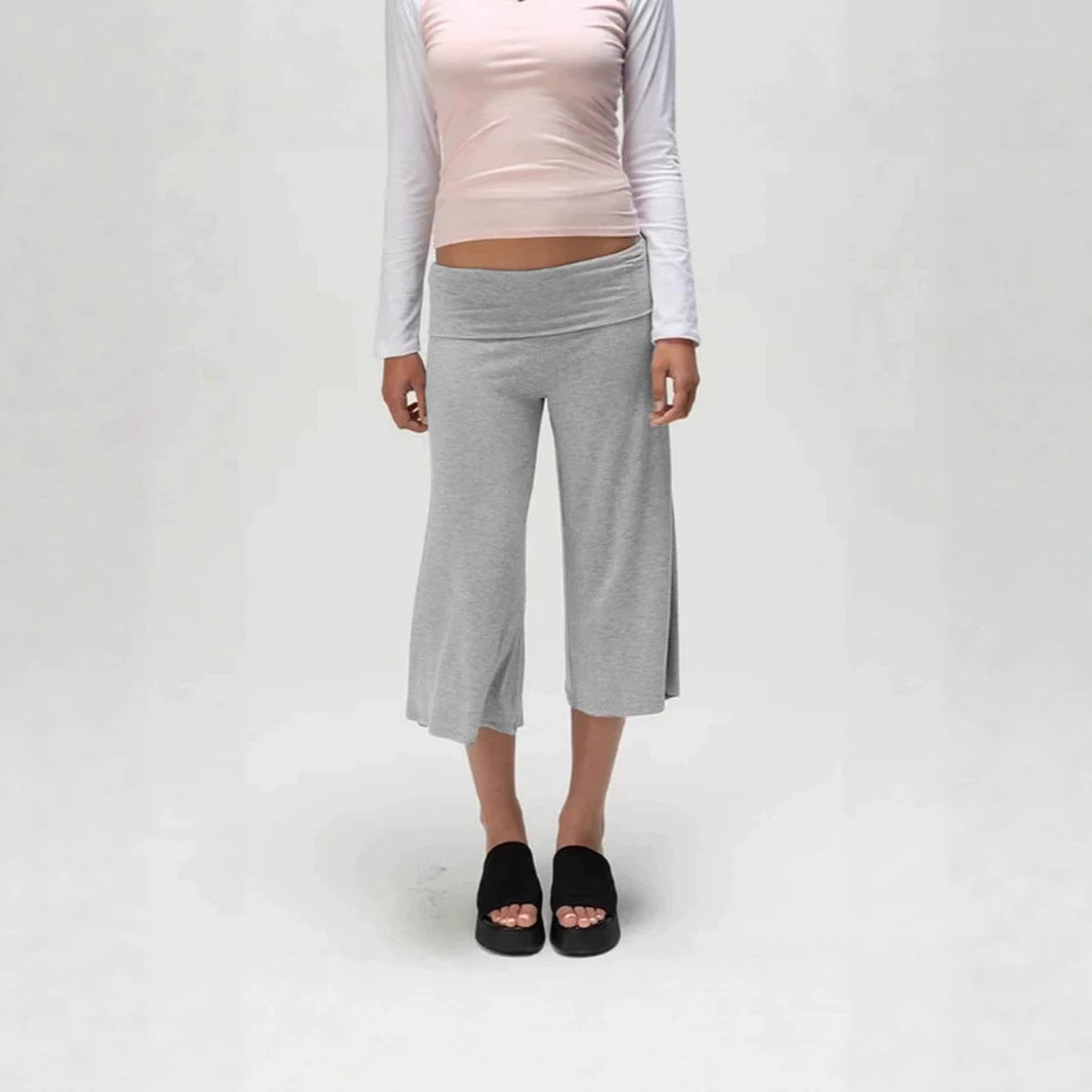 Women's Summer Vacation Loose Fashion Trend Cropped Casual Pants