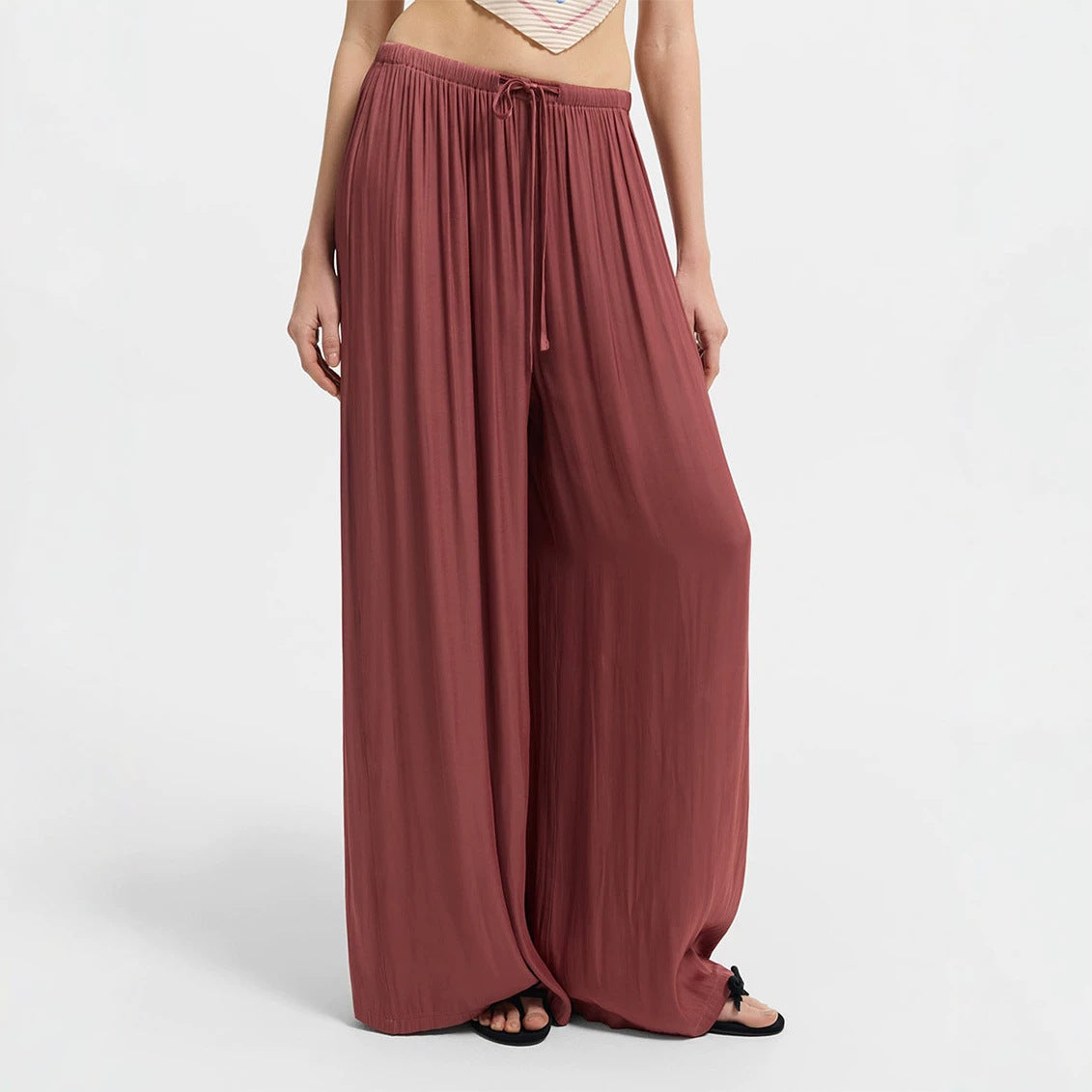 Women's Autumn Linen Lazy Feeling Loose Slimming Casual Pants