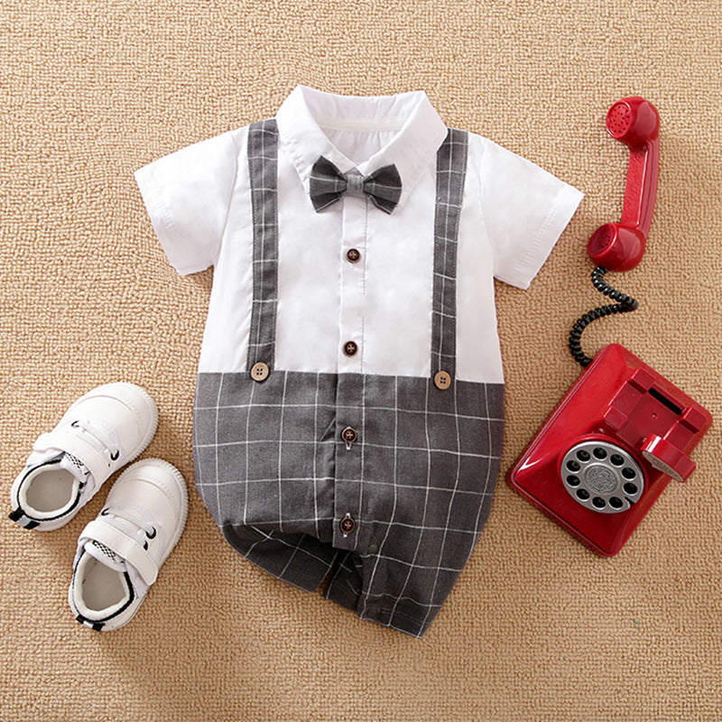 Jumpsuit Summer Full Moon Year Dress Born Hundred Days Romper Jumpsuit, Climbing Suit