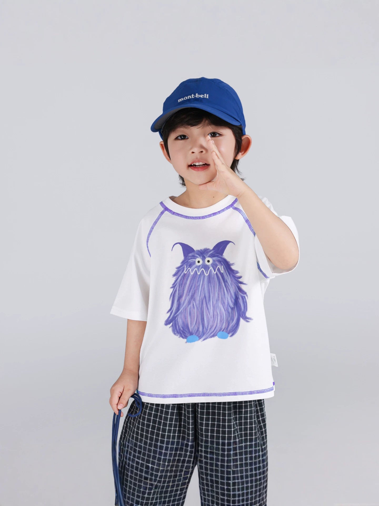 Children's Boy's Short-sleeved Cool Clothing Summer Clothes Antibacterial Half Children's T-shirt