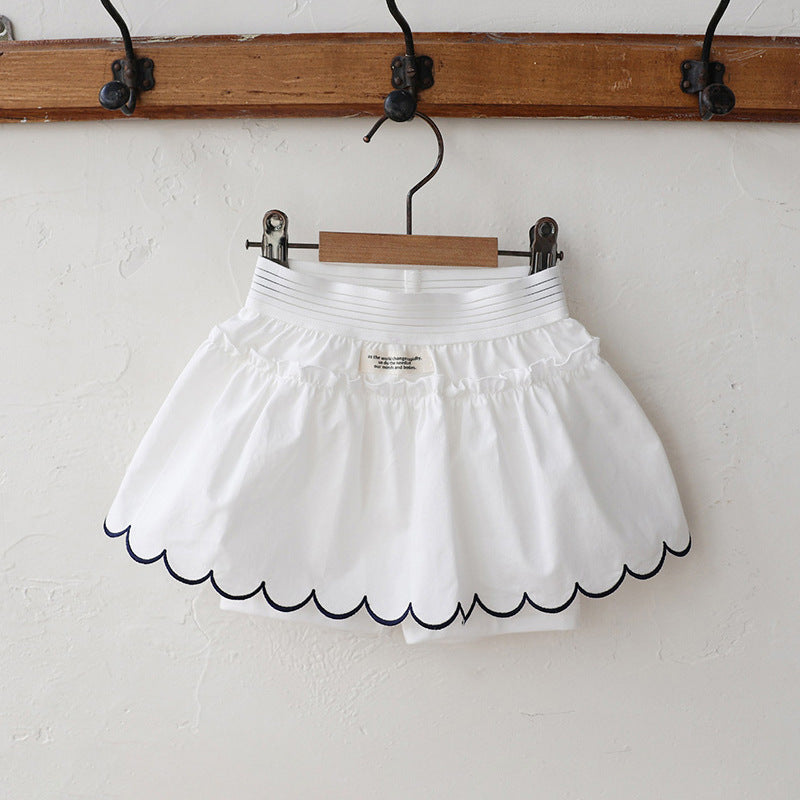 Summer Strawberry Shan Thin Cotton Sweet Children's Pants