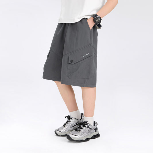 Children's Clothing Shorts Summer Thin Breathable Fifth Middle Children's Pants
