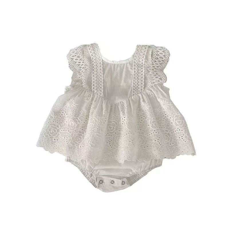Princess Lace Romper Summer Thin Outwear Jumpsuit, Climbing Suit