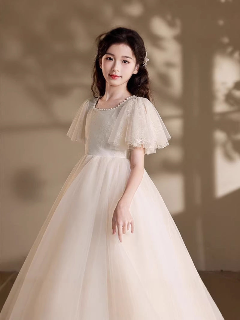 Costume For Piano Performance Birthday Light Luxury Children's Dress