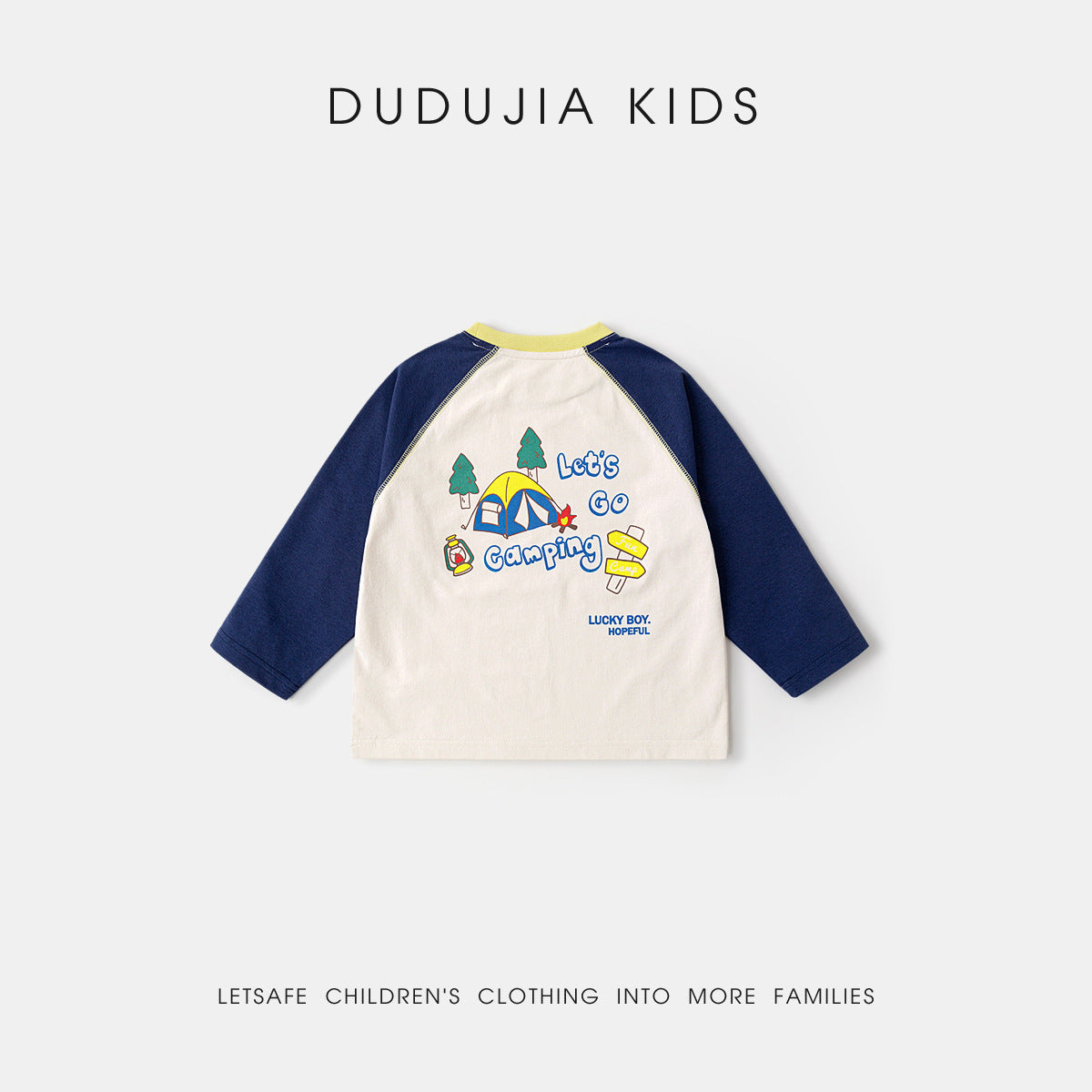 Children's Moisture Absorption Clothing Long Sleeve Spring Boys Children's T-shirt