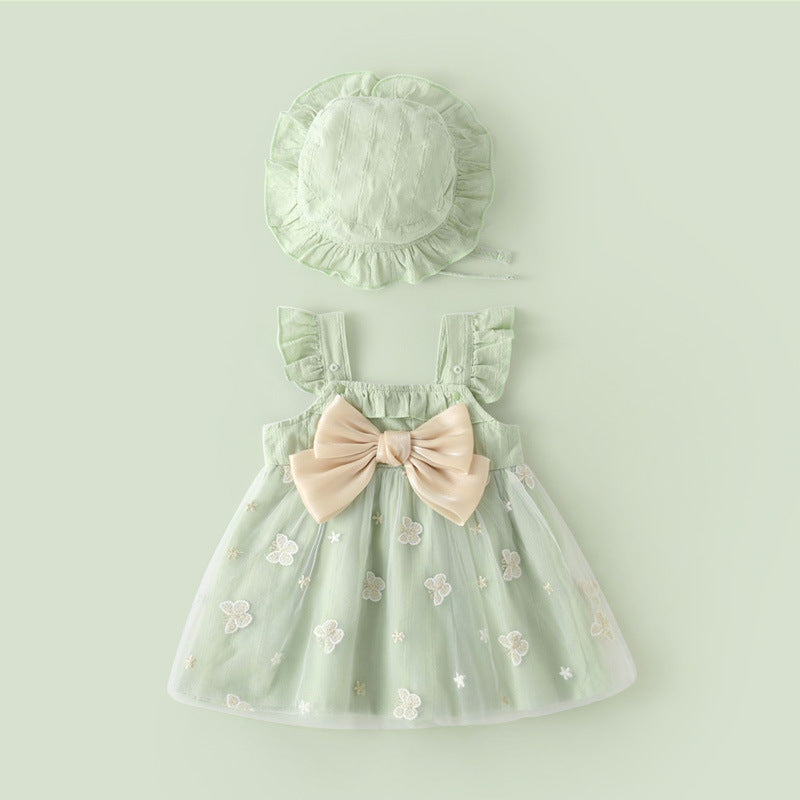 Summer Super Cute Vest Fashionable Princess Children's Dress