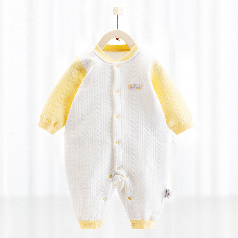Women's & Men's Yuan 2 Pieces Born Jumpsuit Pure Cotton Thin Romper Cartoon Jumpsuit, Climbing Suit