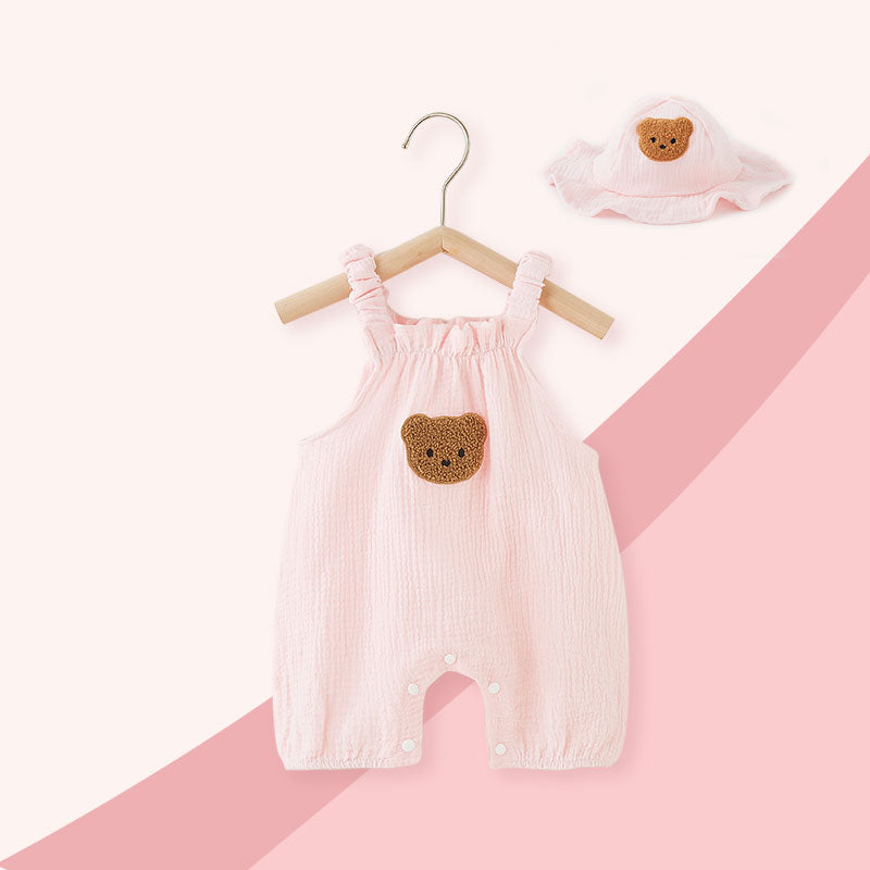 Jumpsuit Summer Thin Tank Tops Vest Garments Cotton Jumpsuit, Climbing Suit