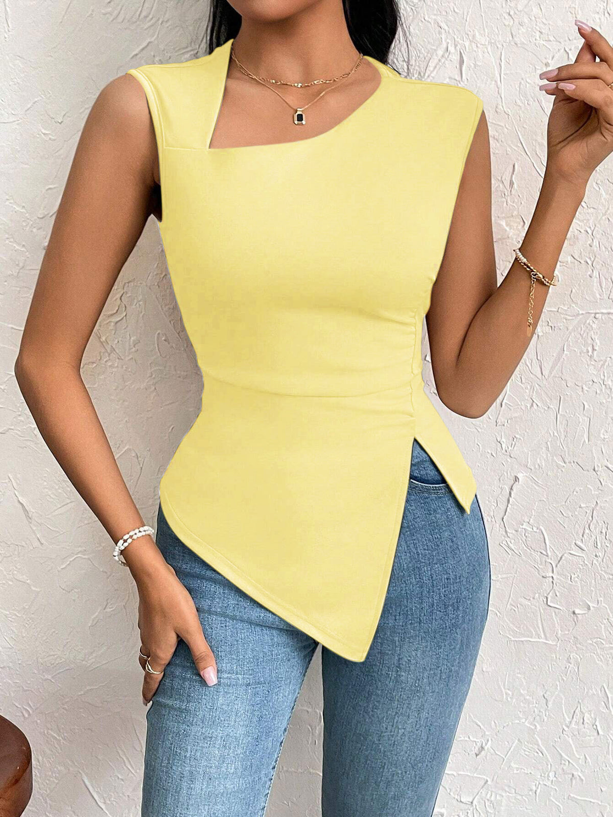 Women's Collar Slim Solid Color Source Small Shorts