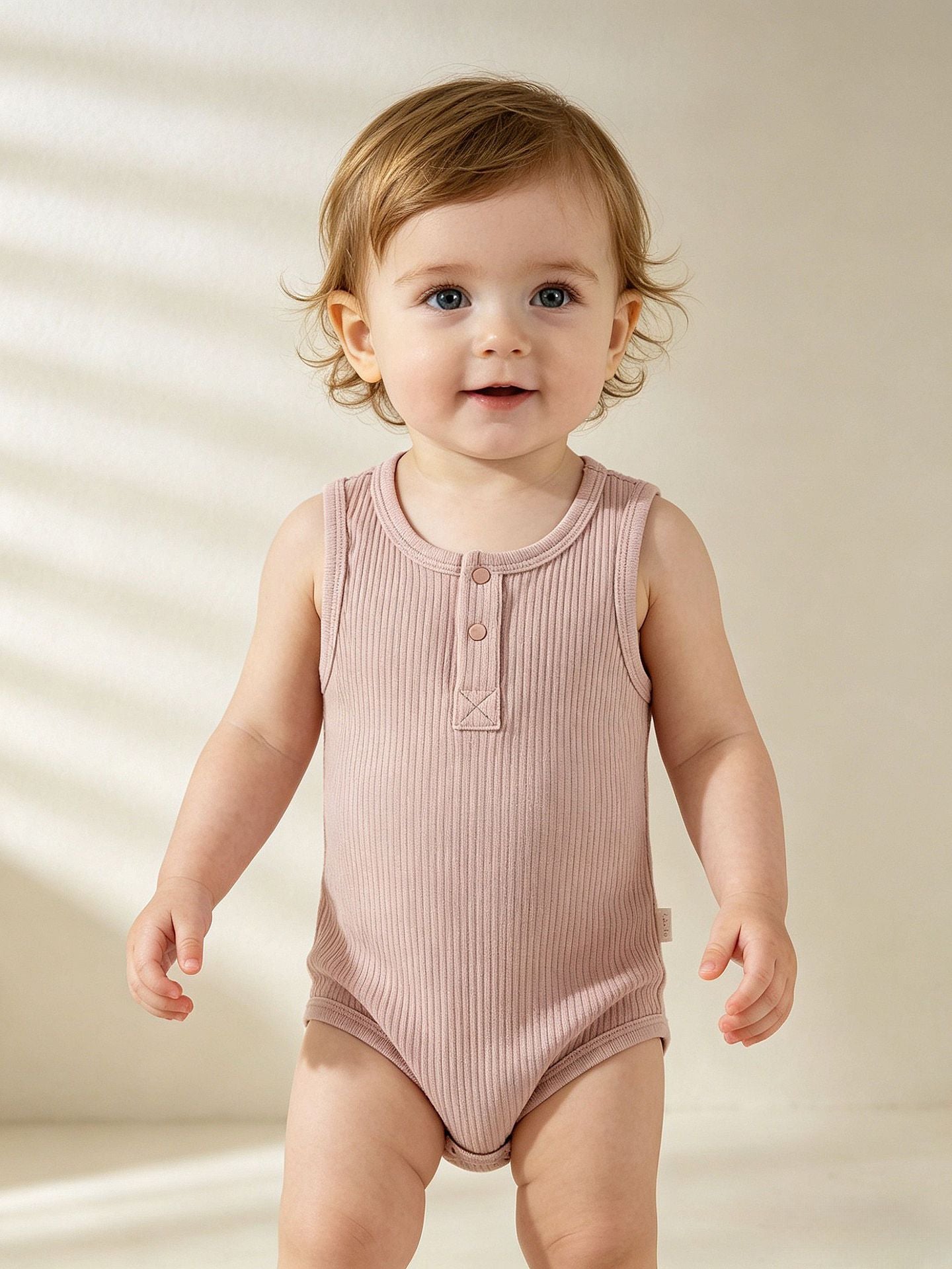 Summer Modal Cotton Vest Born Clothes Jumpsuit, Climbing Suit