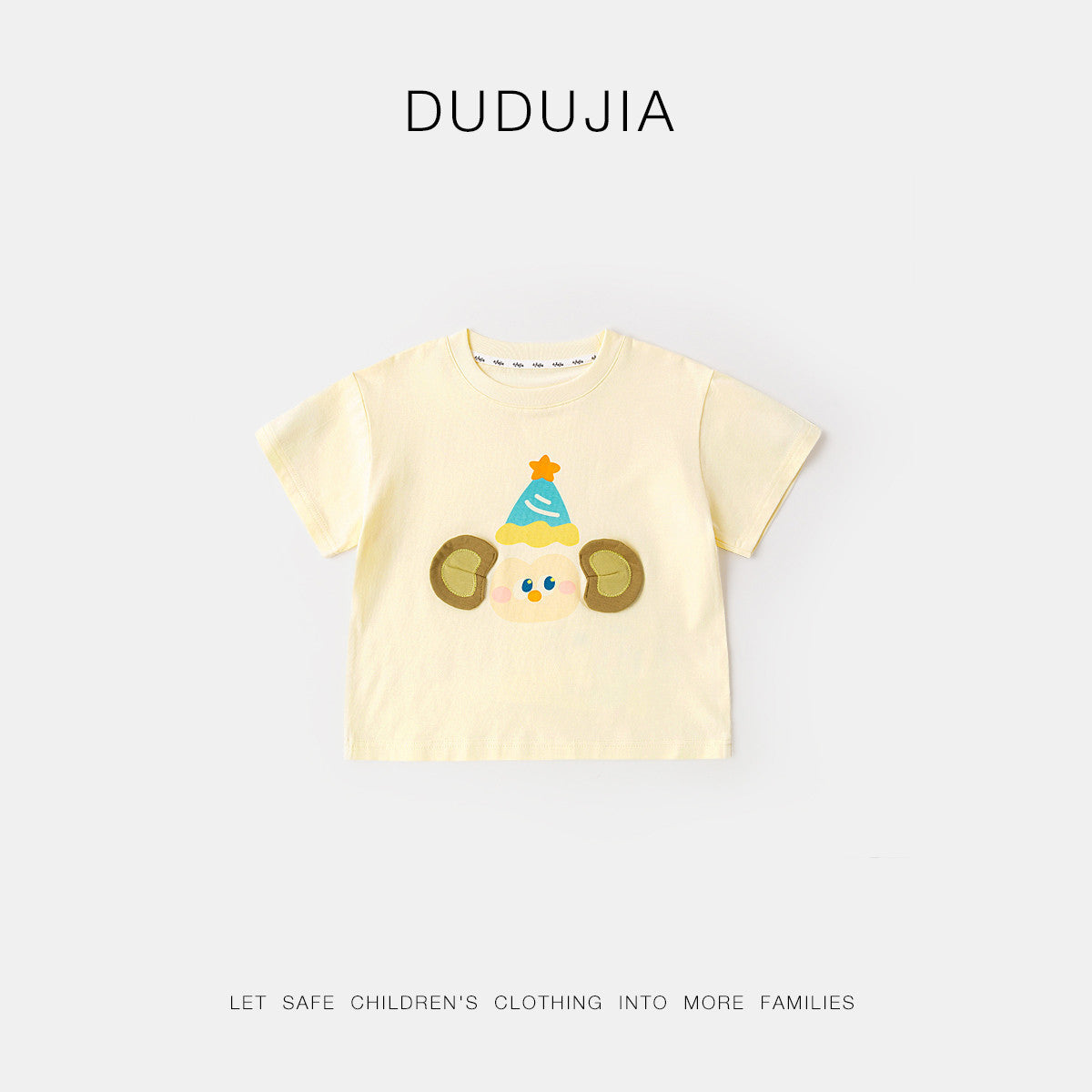 Children's Three-dimensional Cartoon Summer Short-sleeved Clothes Boy's Clothing Children's T-shirt