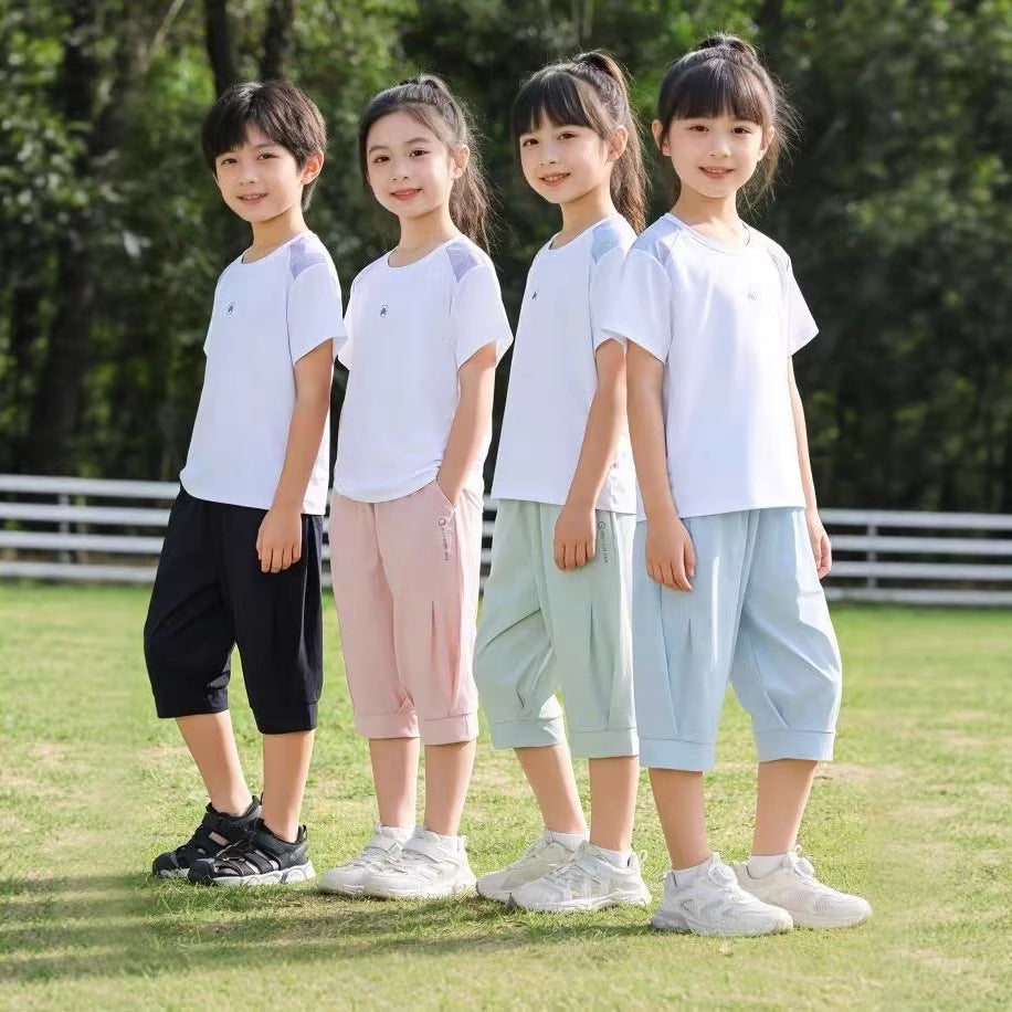 Children's Shorts Teens Casual Thin Cropped Summer Cool Children's Pants