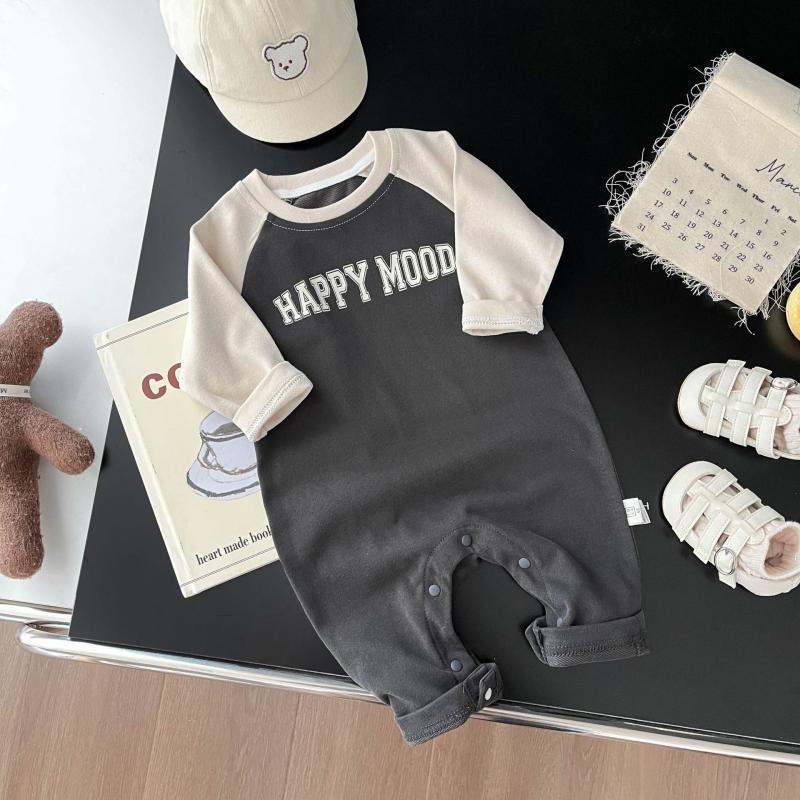 Raglan Sleeve Jumpsuit Autumn Born Clothes Rompers Outwear Jumpsuit, Climbing Suit