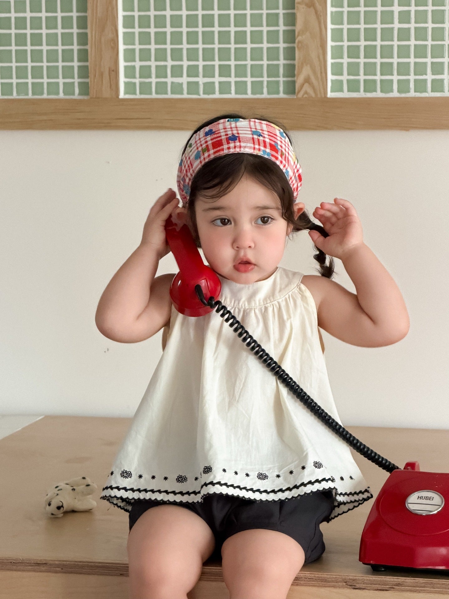 Children's Doll Shirt Shorts Summer Thin Korean Style Children's Suit