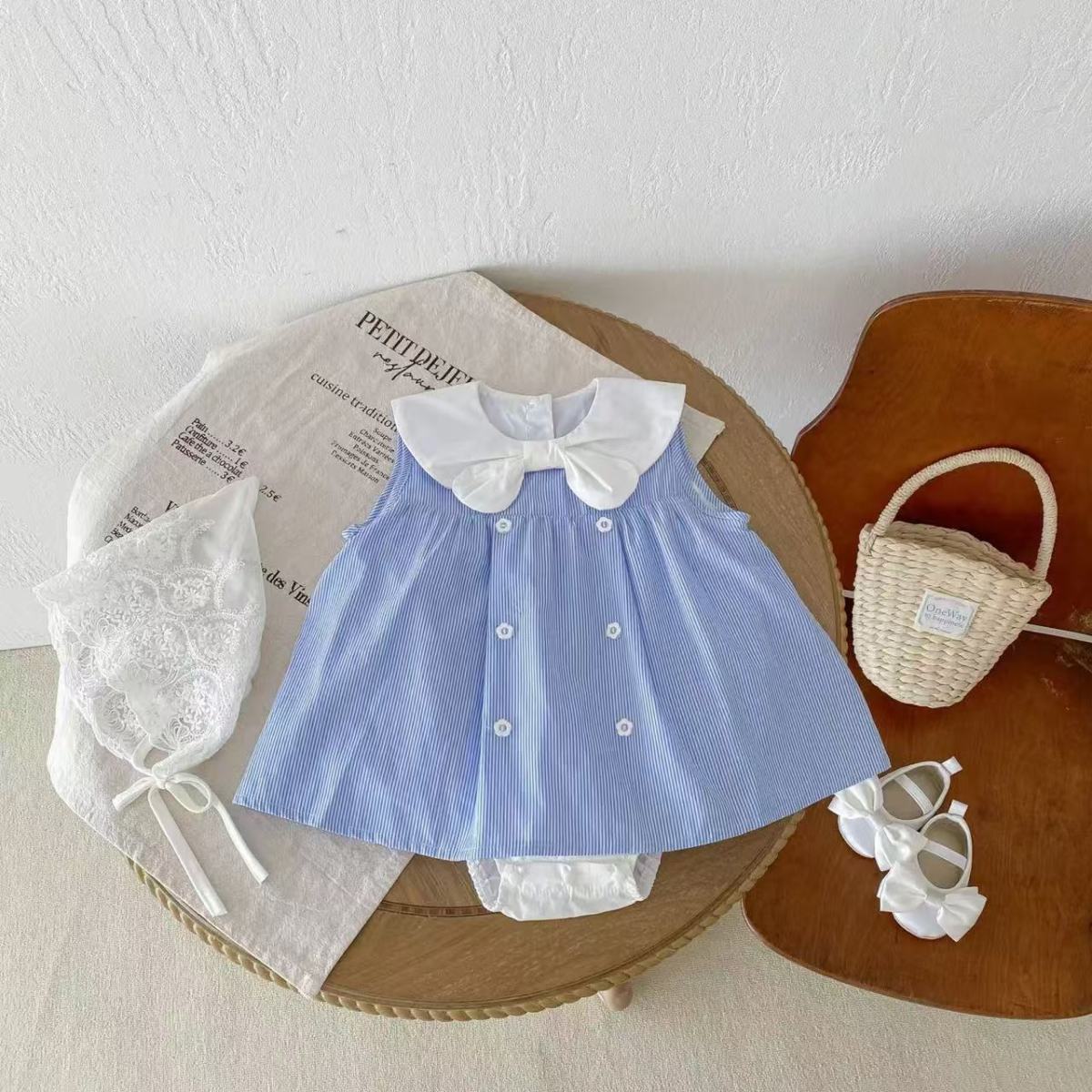Dress Princess Western Sailor Collar Vest Jumpsuit, Climbing Suit
