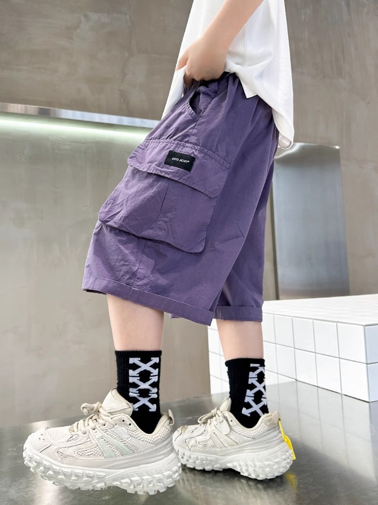 Children's Casual Shorts Summer Fashion Clothing Middle Children's Pants