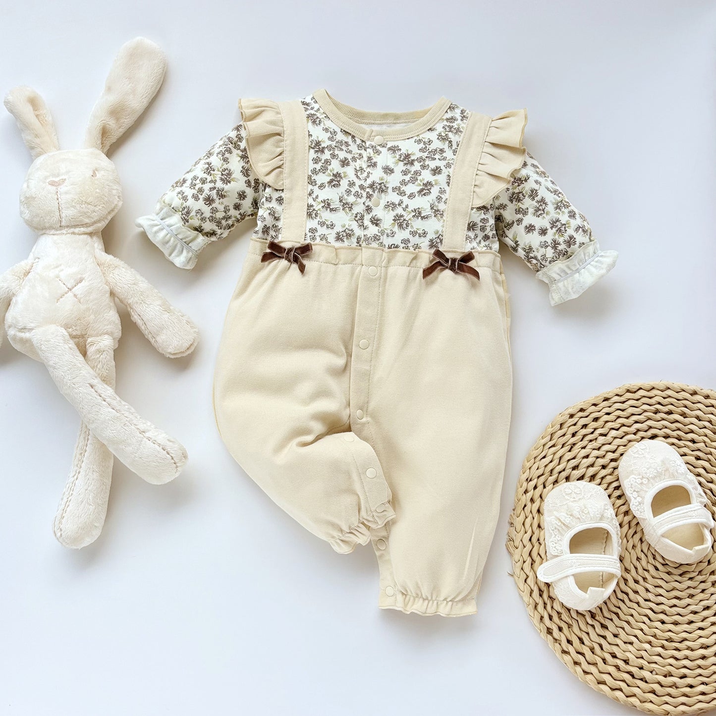 Foot Uncovered Clothing Rompers Jumpsuit Romper Carrot Rabbit Jumpsuit, Climbing Suit