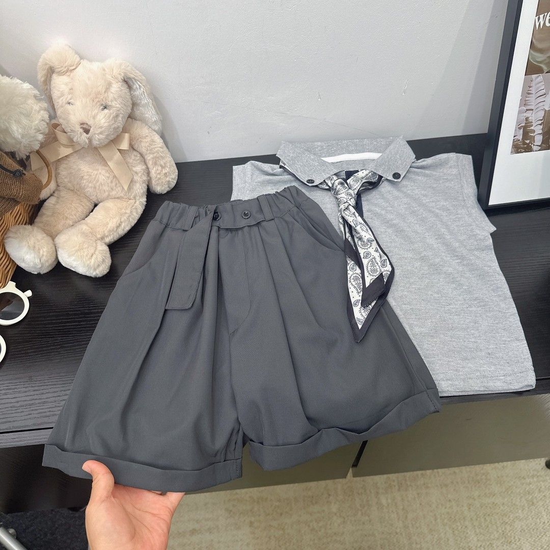 Children's Boys Vest Korean Sleeveless T-shirt Summer Middle Children's Suit