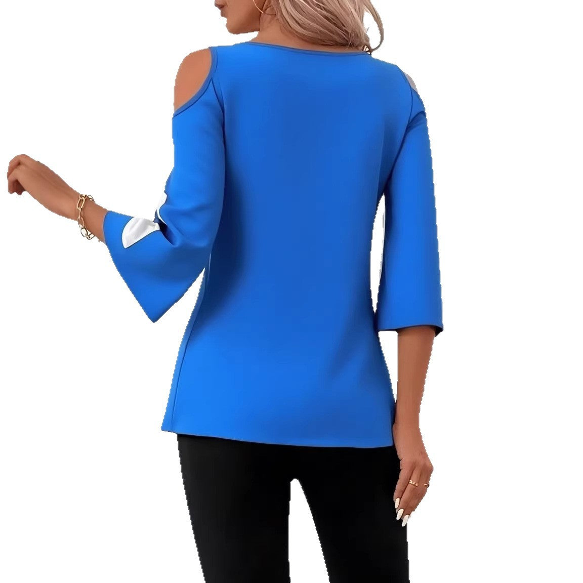 Women's Summer Round Neck Printed Casual Loose Tops