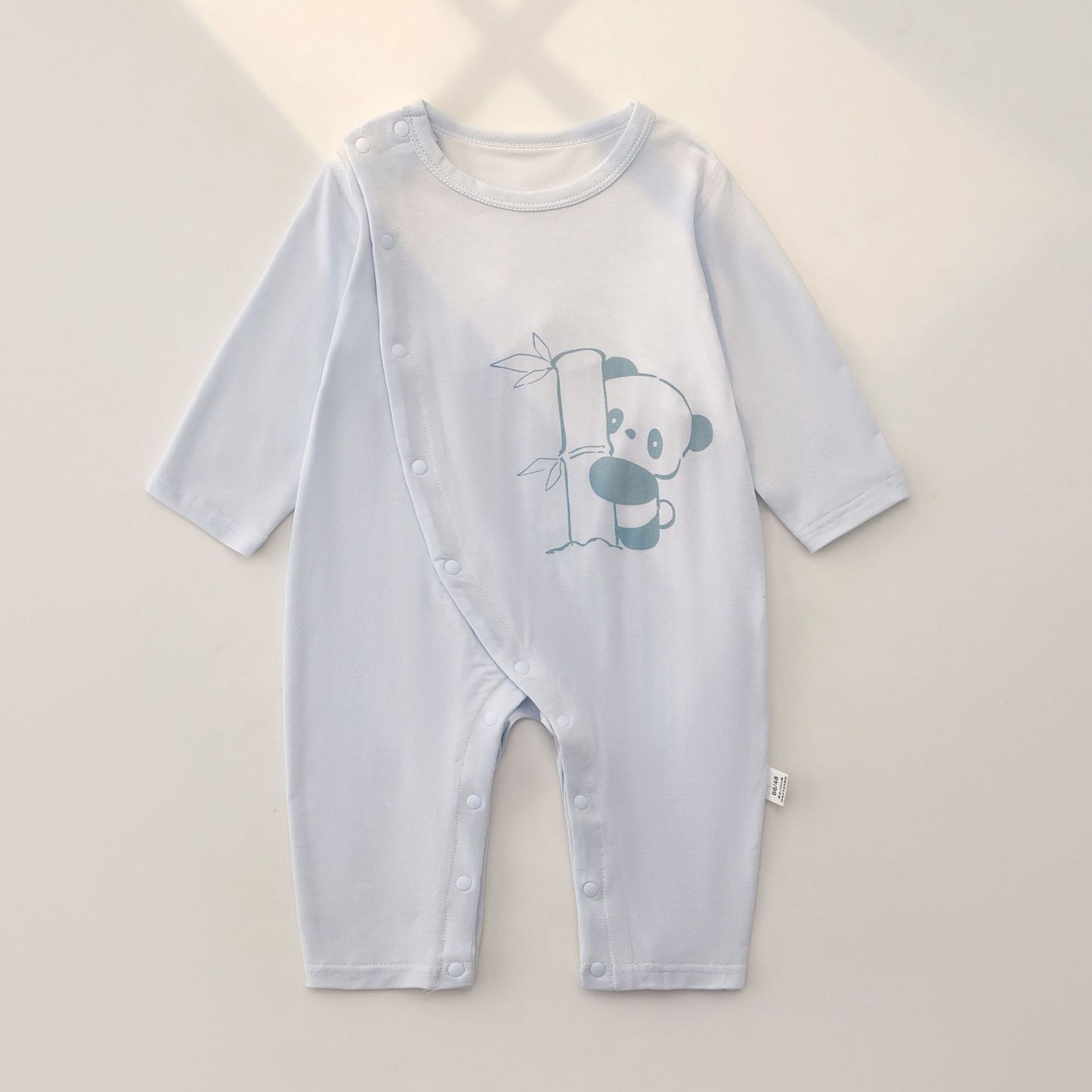 Modal Jumpsuit Born Belly Protection Diagonal Romper Clothes For Babies Jumpsuit, Climbing Suit