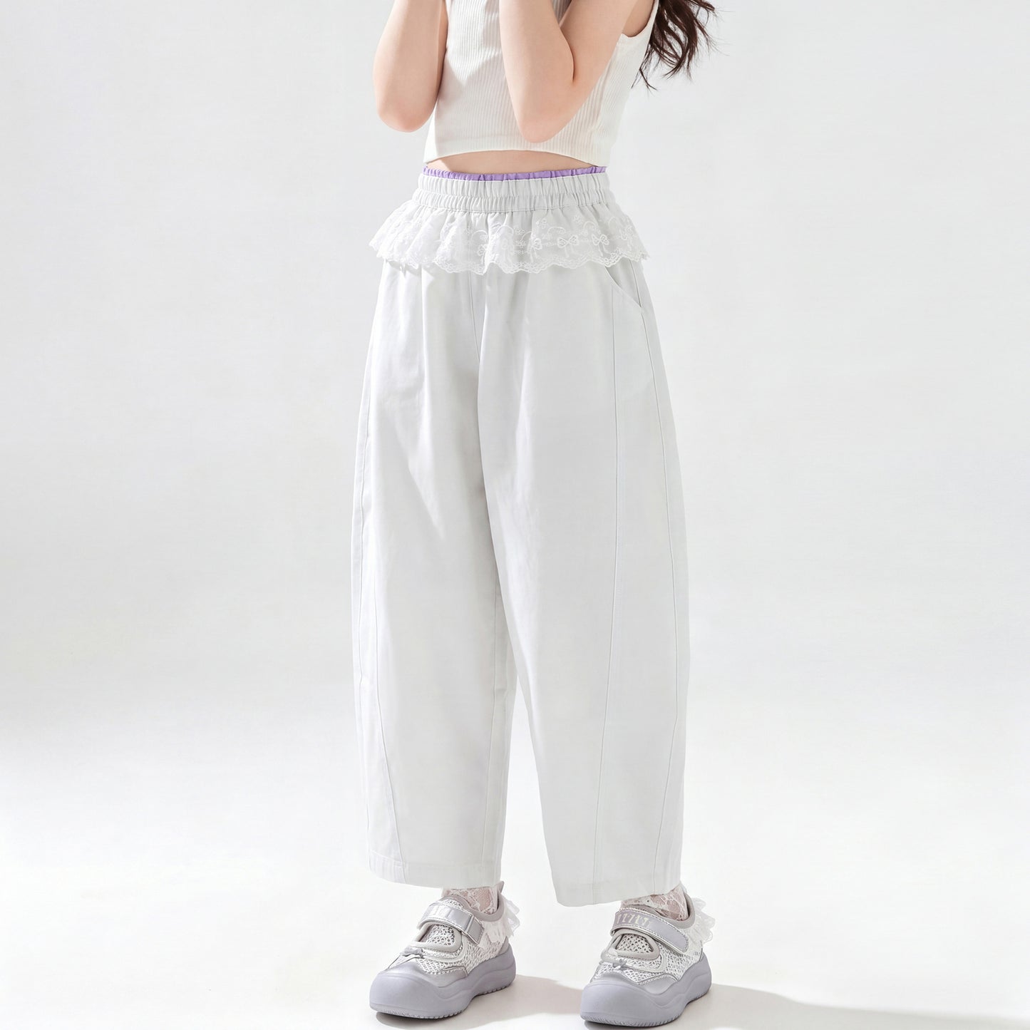 Machete Overalls Breathable Stretch Casual Summer Ice Silk Children's Pants